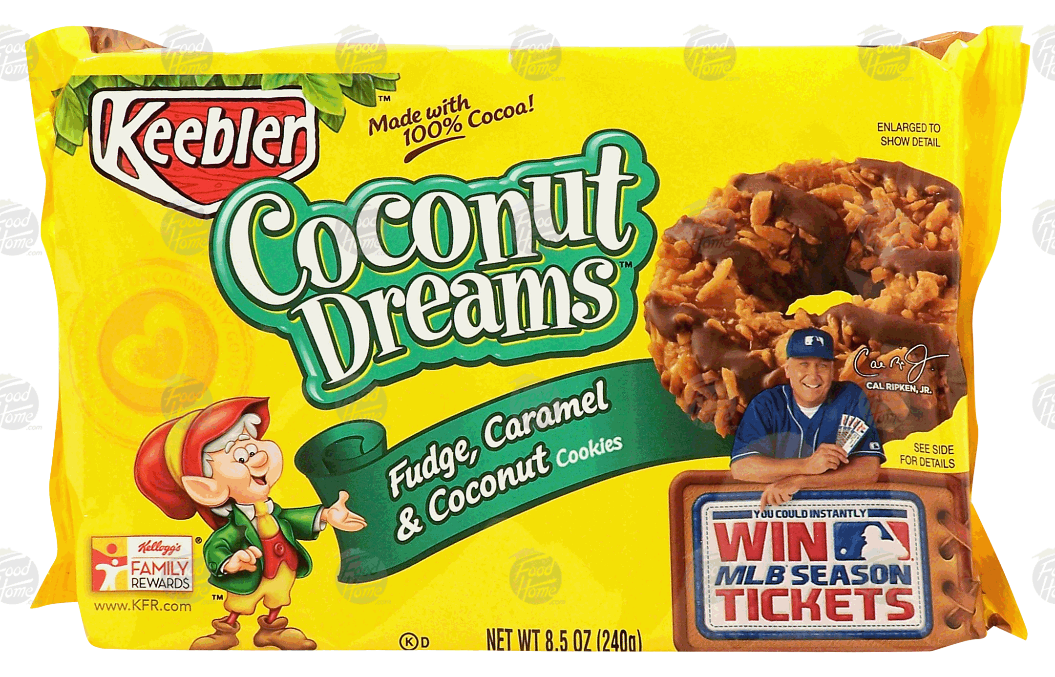 Keebler Coconut Dreams fudge, caramel coconut cookies Full-Size Picture